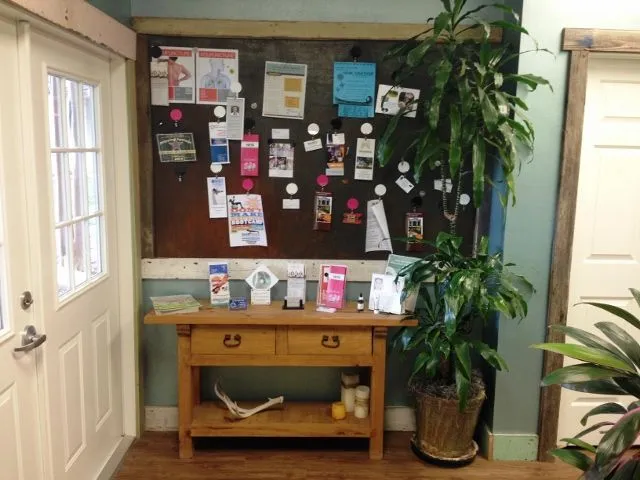 Community board in the office