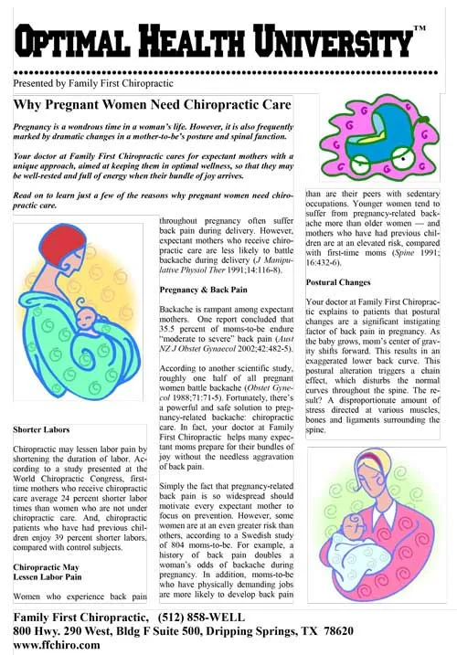 Pregnant Women article