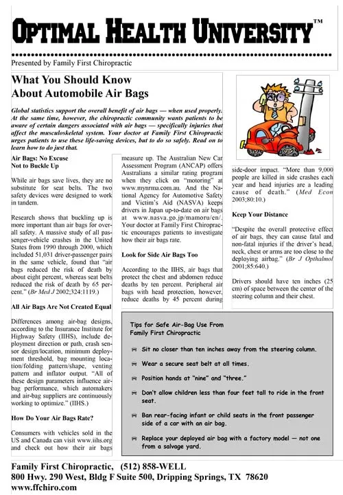 Air Bags article