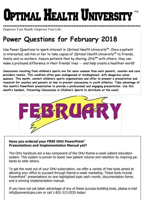 February 2018 Patient Quarterly
