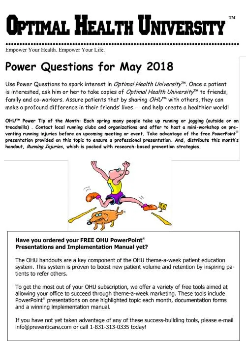 May 2018 Patient Quarterly